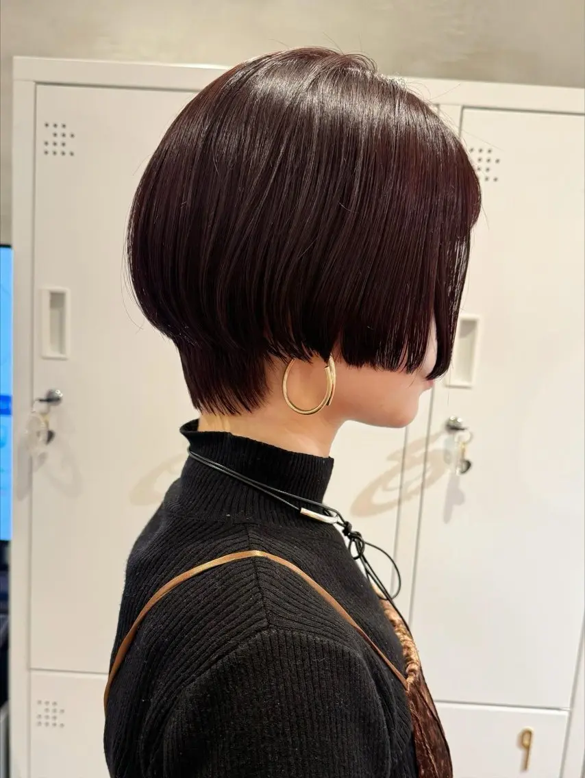 ショート カラー ❤️アヤカ レイヤーカット❤️のヘアスタイル