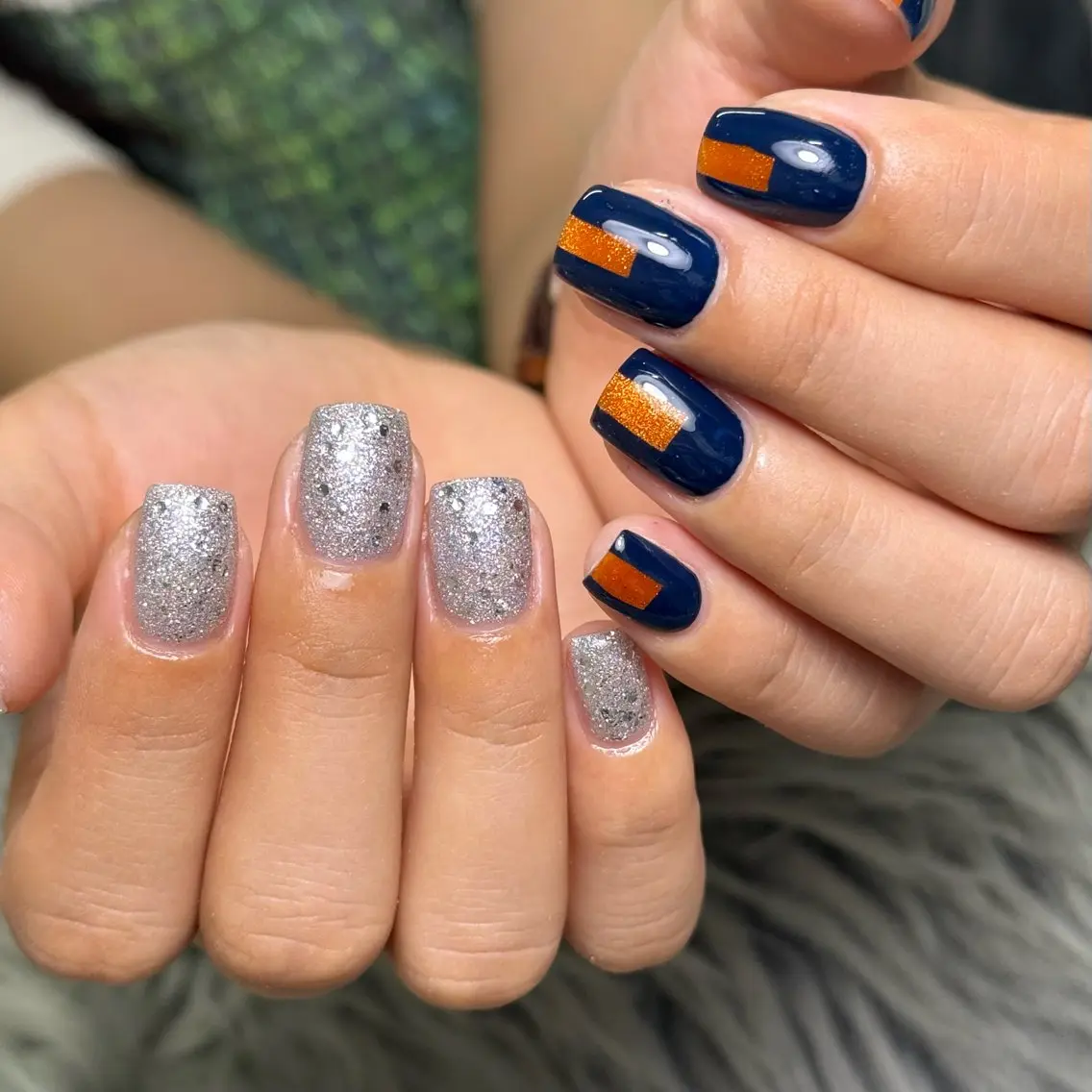カラー ハンドネイル nail salon h🎀小夏のネイルデザイン