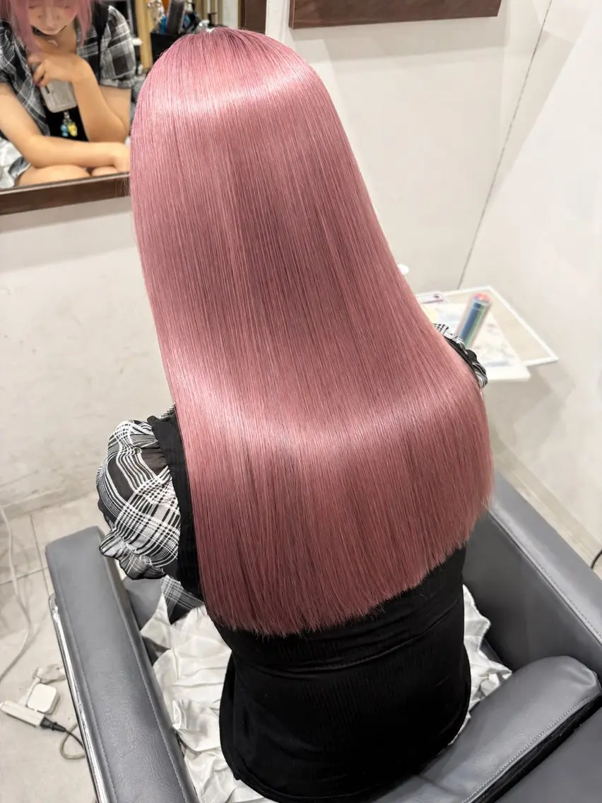 ロング カラー ヘアカラー トリートメント 🍀お悩み改善憧れの 美髪　小林風雅のヘアスタイル