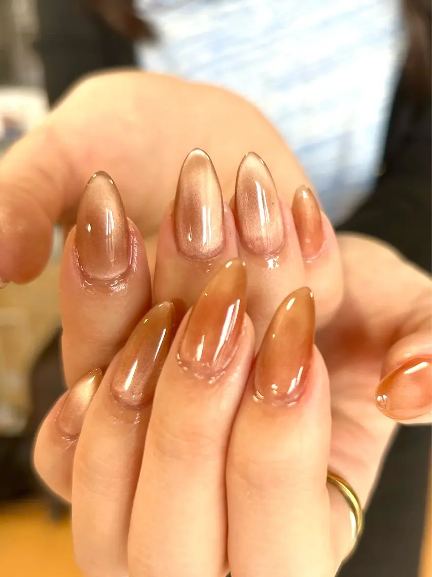 ネイル マグネットネイル Mente / mai🌸のネイルデザイン