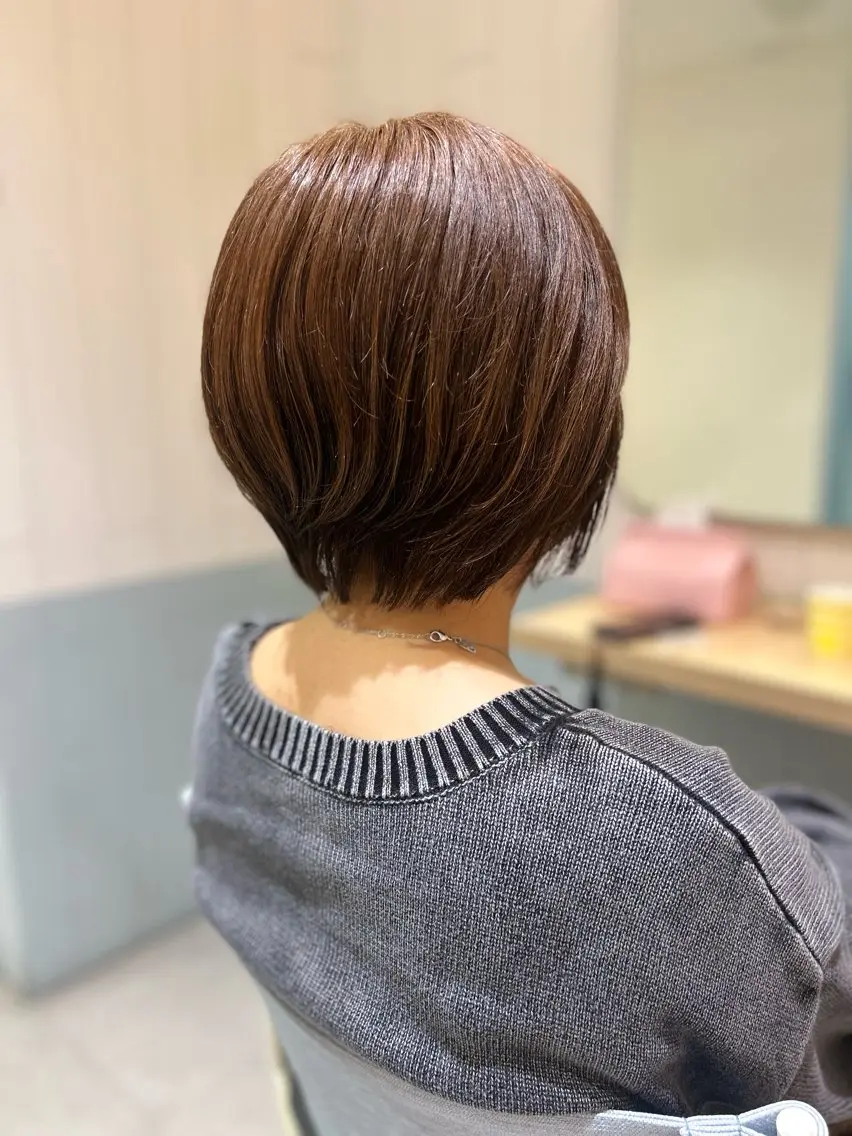 ショート ショートボブ ボブ ショートヘア ショート✂︎ボブ/ /小駒杏花のヘアスタイル