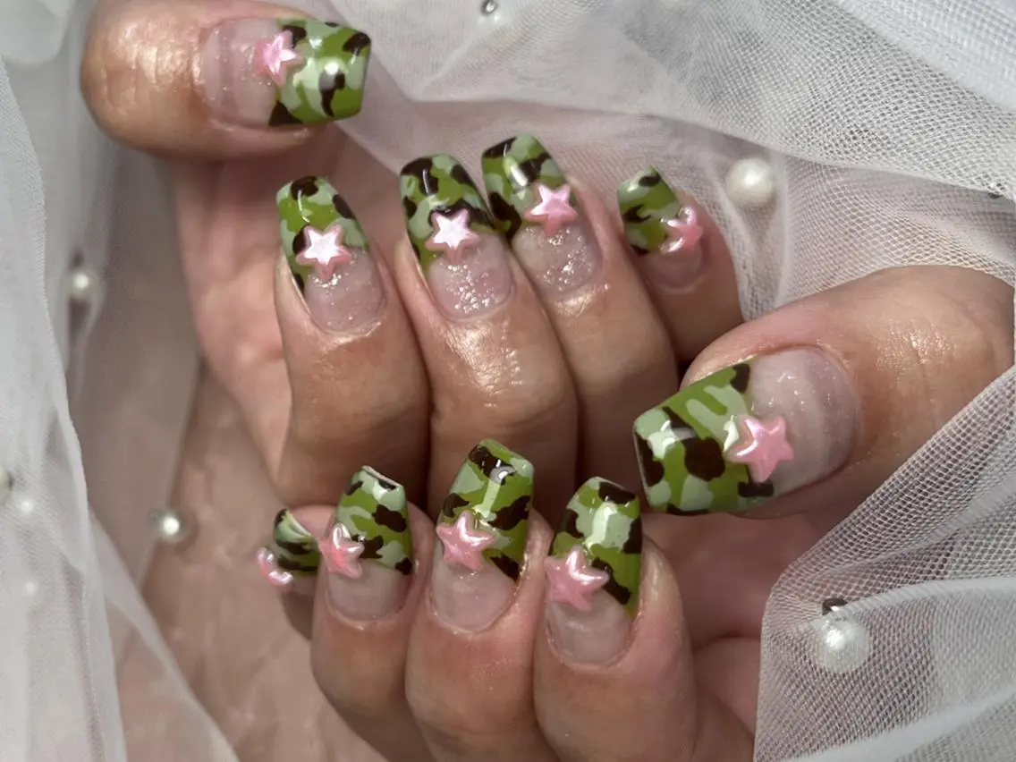 ネイル ピンク ハンドネイル ToliyDeliy ネイルサロンのネイルデザイン
