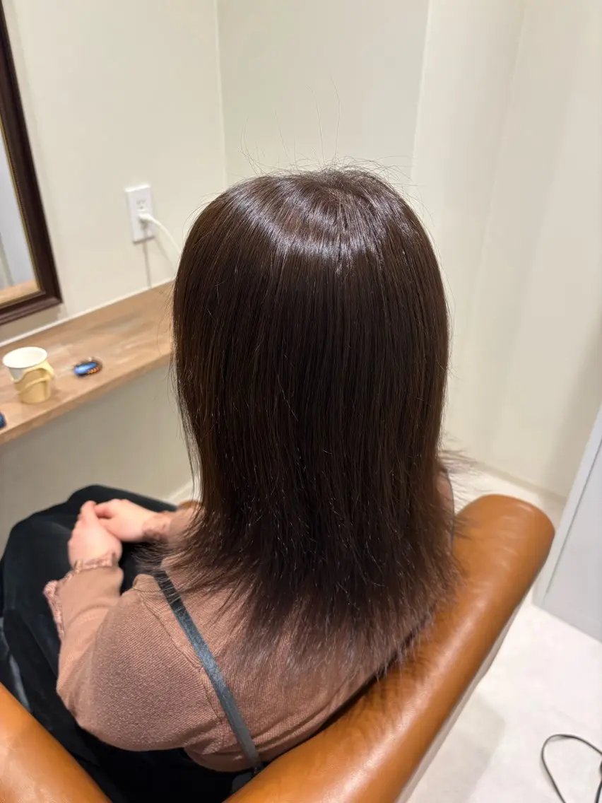 ミディアム ヘアカラー GUEST ヒロキのヘアスタイル