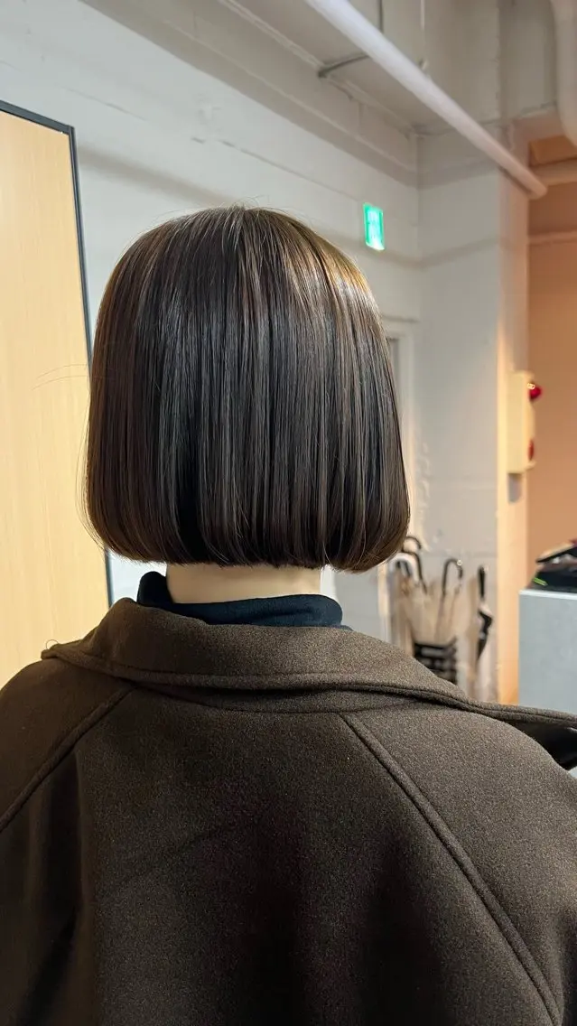 ショート カラー 透明感カラー ボブ カット ヘアカラー 🎀tokute ナオ🧸のヘアスタイル