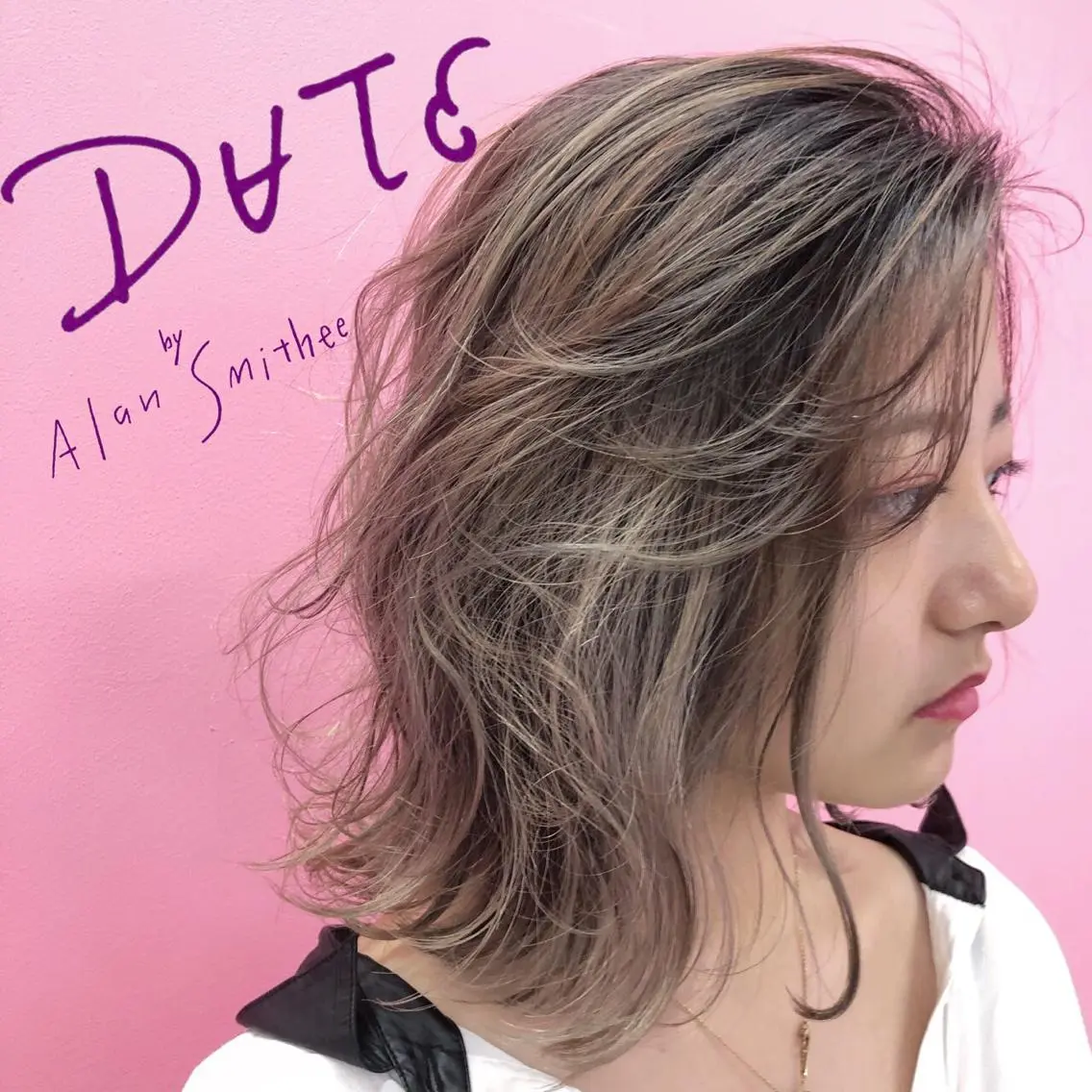 セミロング カラー パーマ ヘアアレンジ メンズ キッズ ネイル マツエク・マツパ レイヤー/顔周り 韓国ヘア森田和貴のヘアスタイル