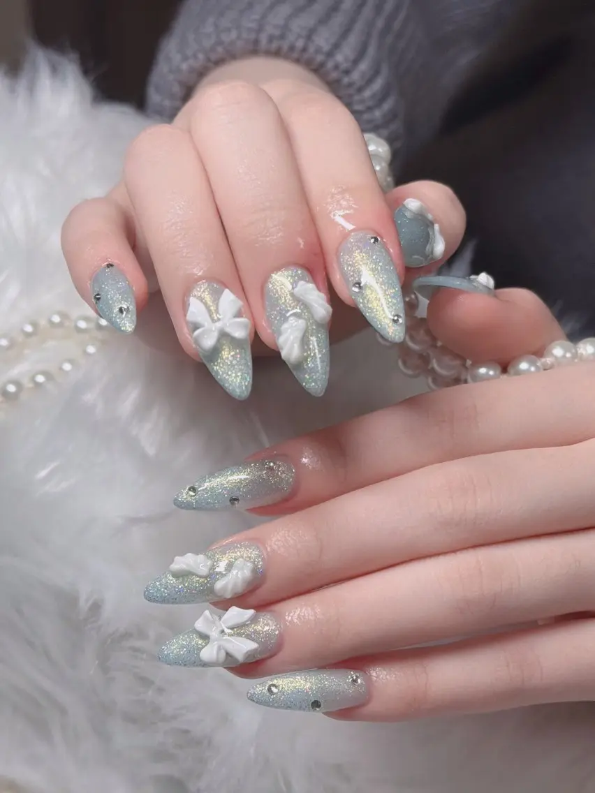 ネイル フレンチネイル ジェルネイル ハロウィン キラキラネイル 韓国ネイル H.baby Nail Salonのネイルデザイン