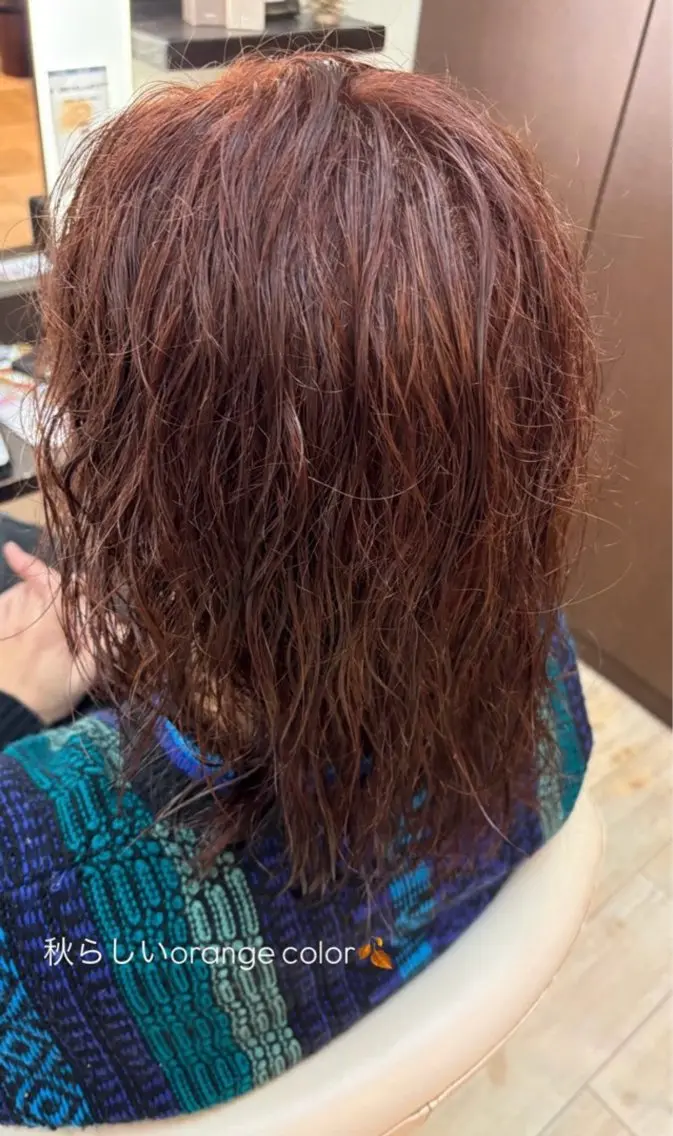 ミディアム カラー メンズ ルプラボウ　岡田 莉音のヘアスタイル