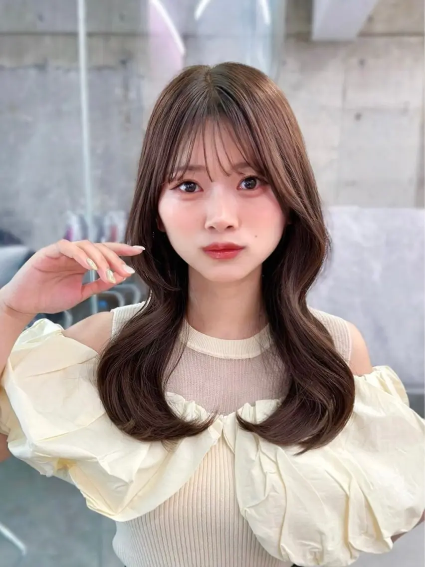 🆓期間限定日時限定無料✨セミロング、ロングレイヤーカット✂️+Aujuaトリートメント🌿の写真