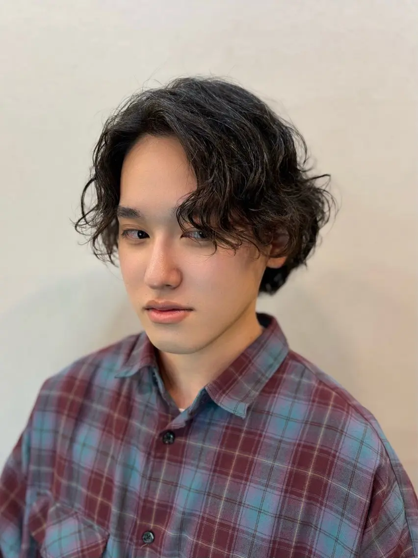 パーマ メンズ パーマ accorto 小林ユウのヘアスタイル