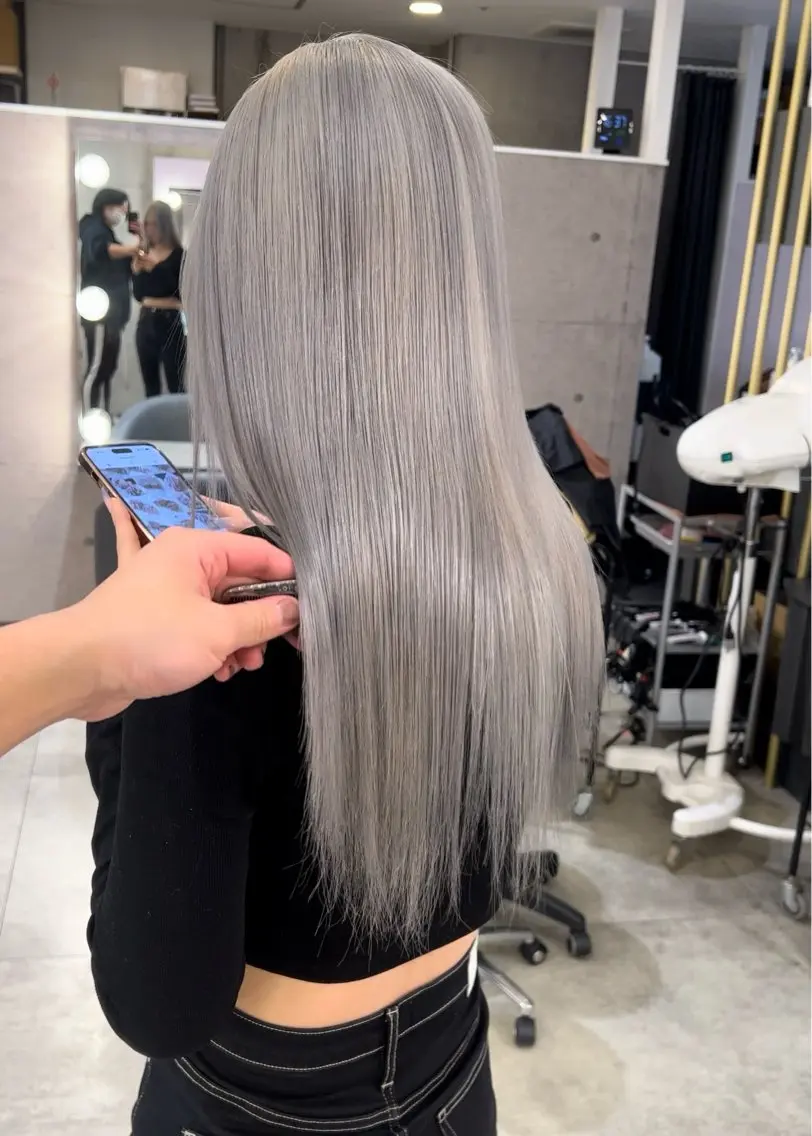 ロング 髪質改善 Noe心斎橋店のヘアスタイル