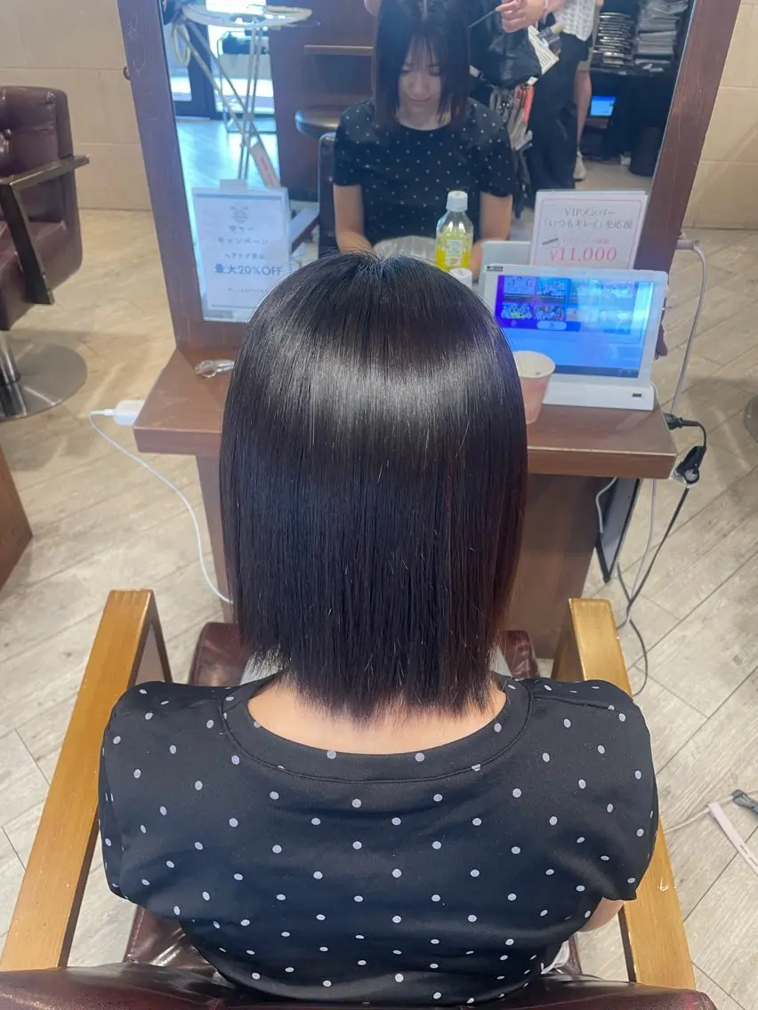 ショート 縮毛矯正 上新庄/艶髪/ ボブカット/🎀のんのヘアスタイル
