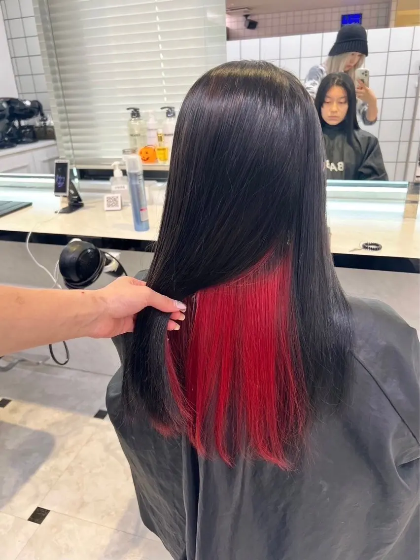 ロング ヘアカラー 似合わせ艶カラー🪽 ひかる🪽のヘアスタイル