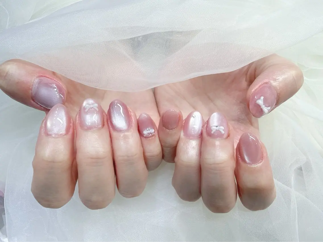 ネイル ハンドネイル ハンドケア NailSalon✨ Écrinエクランのネイルデザイン