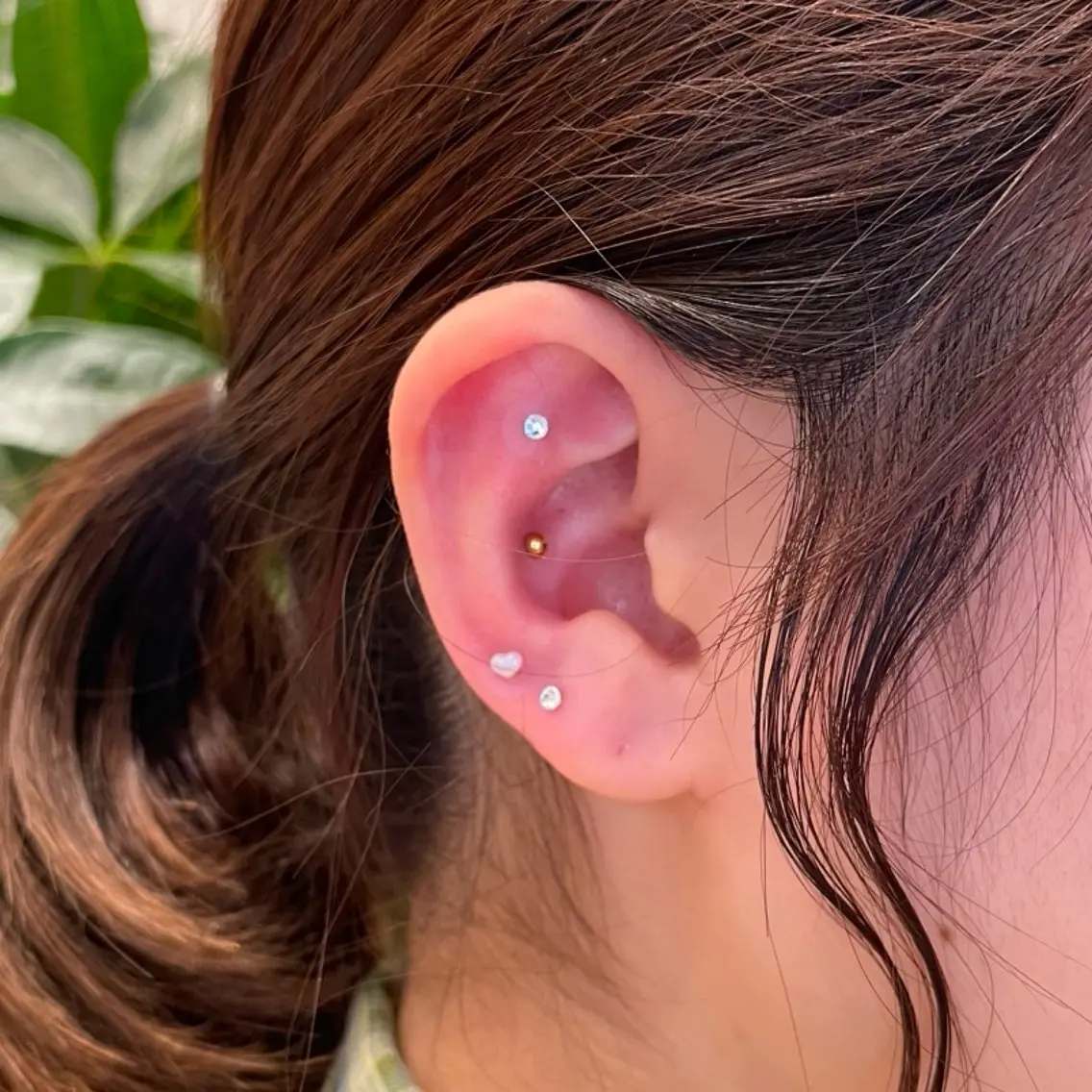 ［まずはお試し♡］耳つぼジュエリー💎👂🏻✨2粒の写真