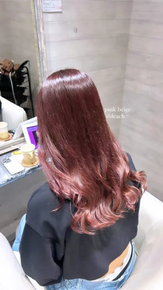 セミロング カラー 🎀暖色/オリーブ カラー🎀seinaのヘアスタイル