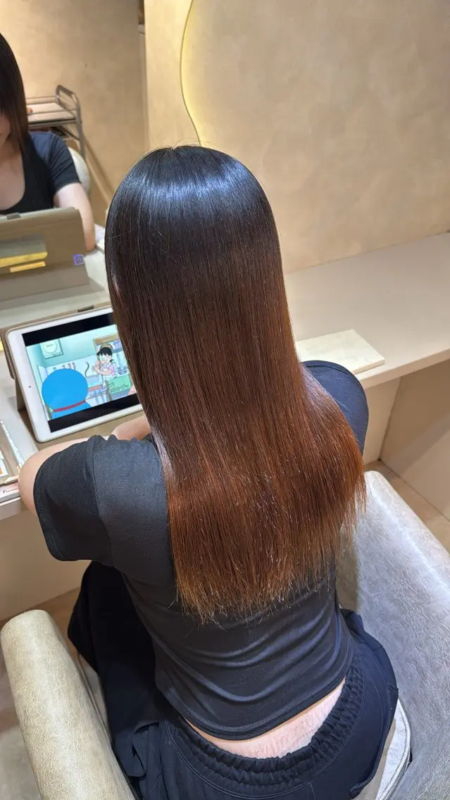 ロング 大城戸 暖のヘアスタイル