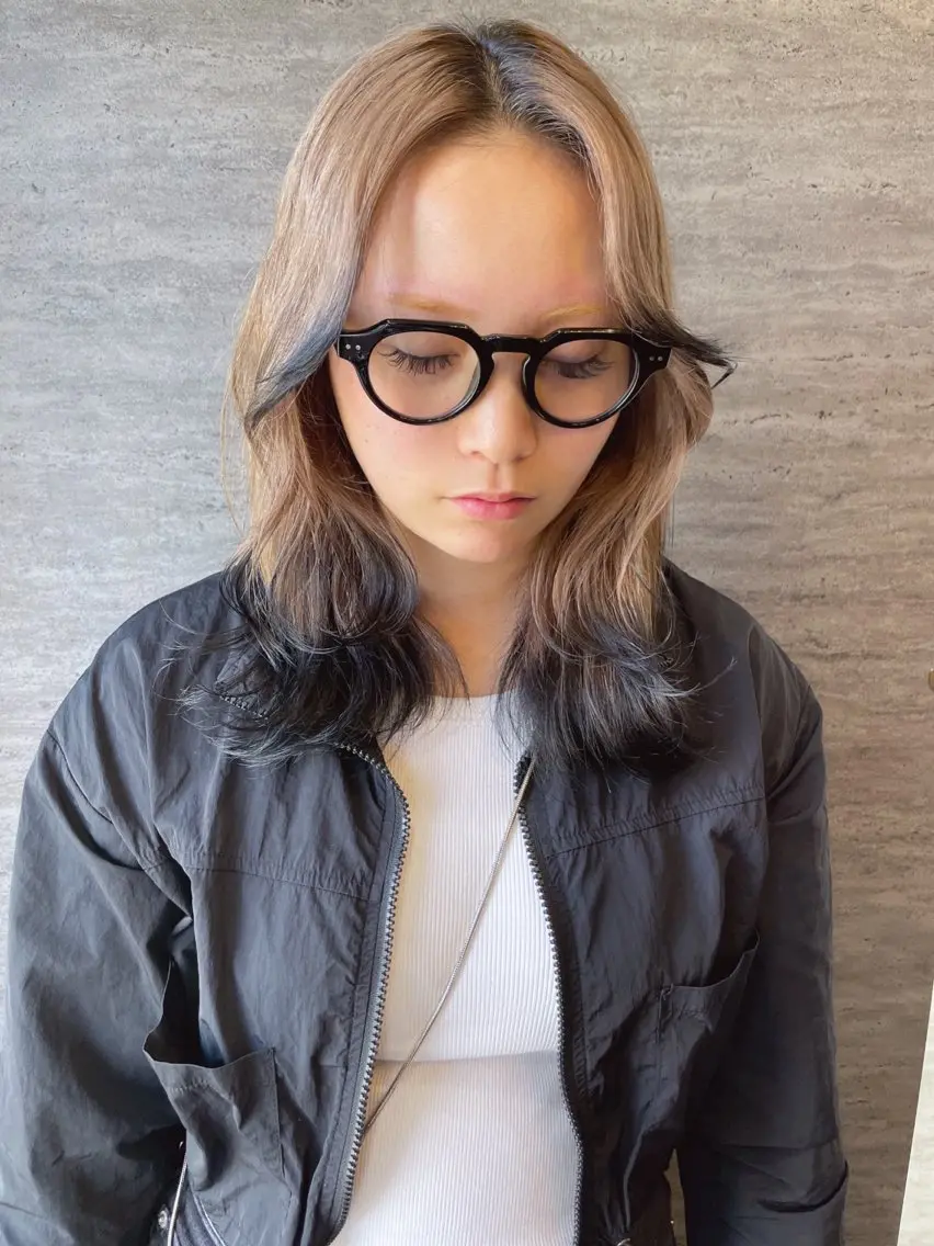 ミディアム JIEN MIUのヘアスタイル