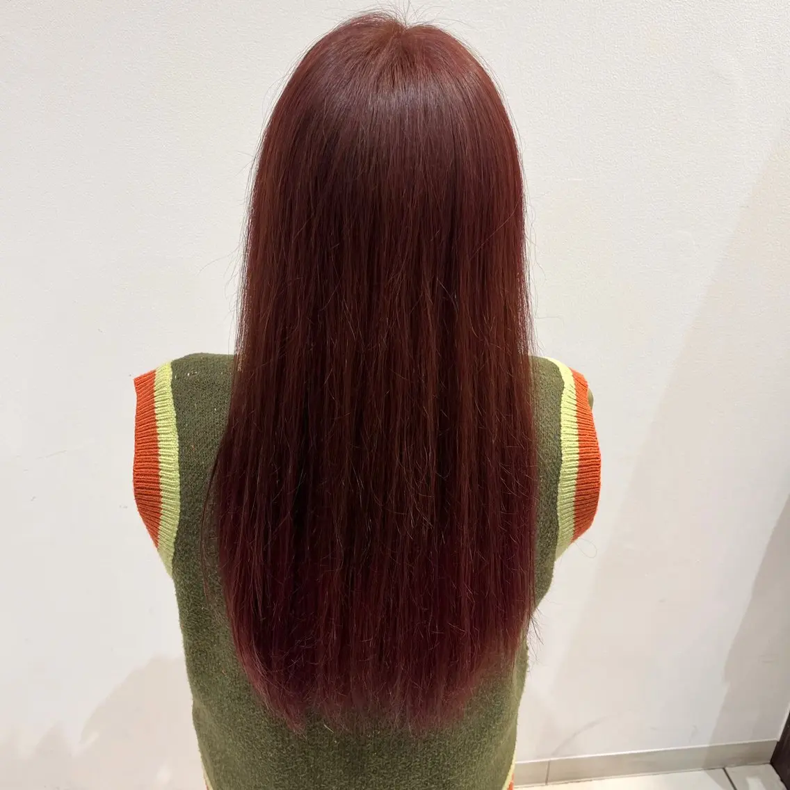 カラー 佐藤 花織のヘアスタイル