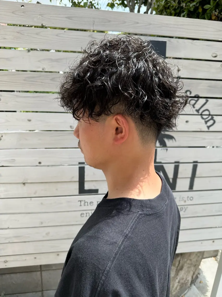 メンズ マッシュ メンズパーマ ツーブロック LANI hair resortのヘアスタイル
