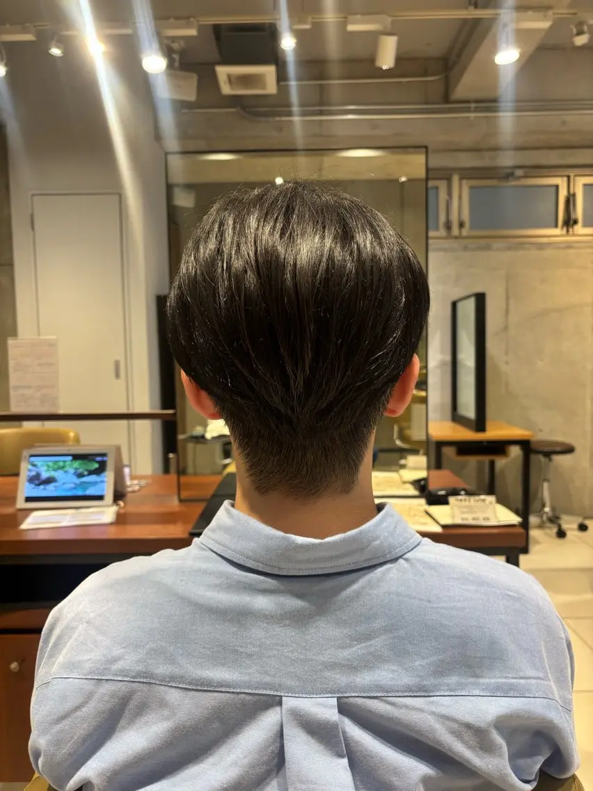 メンズ 刈り上げ カット 艶カラー🌸 SAKURAI🌸のヘアスタイル