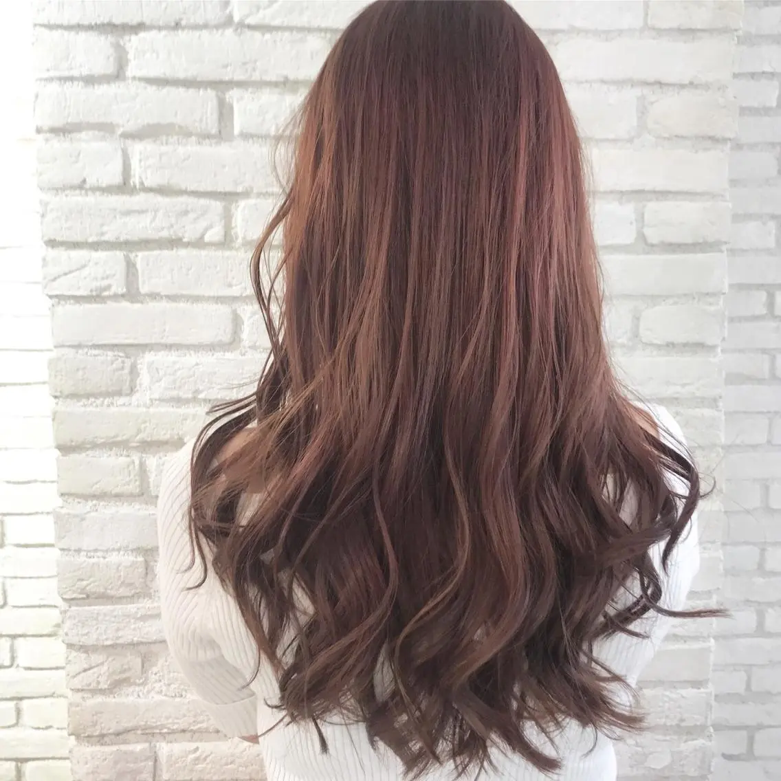 ロング 顔周りカット 伊 杏のヘアスタイル