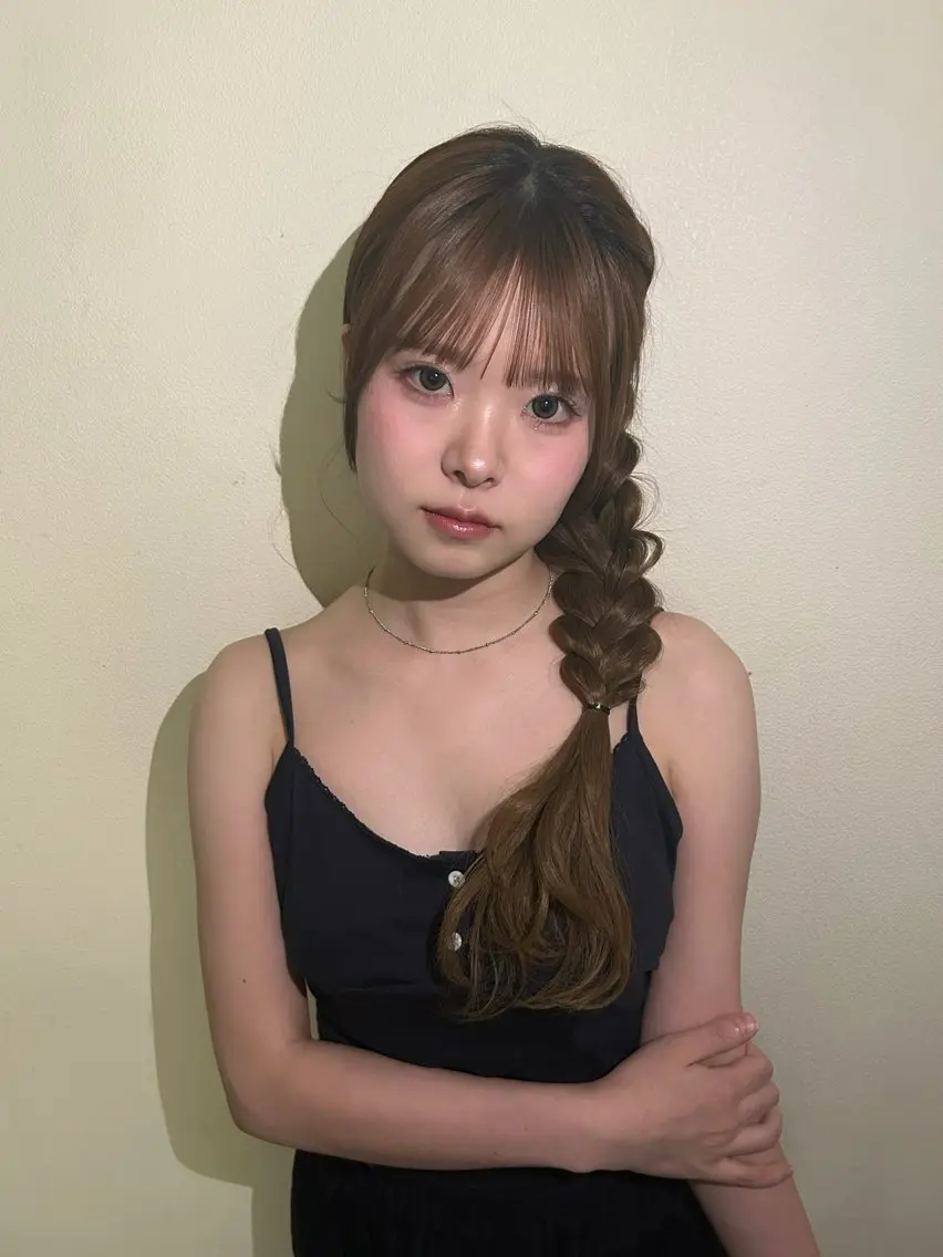 ロング ヘアアレンジ rely yuunaのヘアスタイル