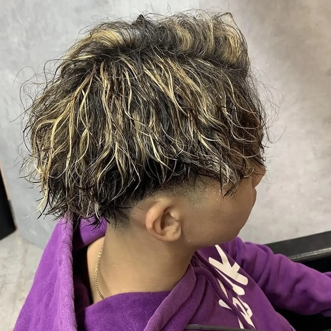 ショート カラー メンズ カット ヘアカラー Mens salon ANDYのヘアスタイル