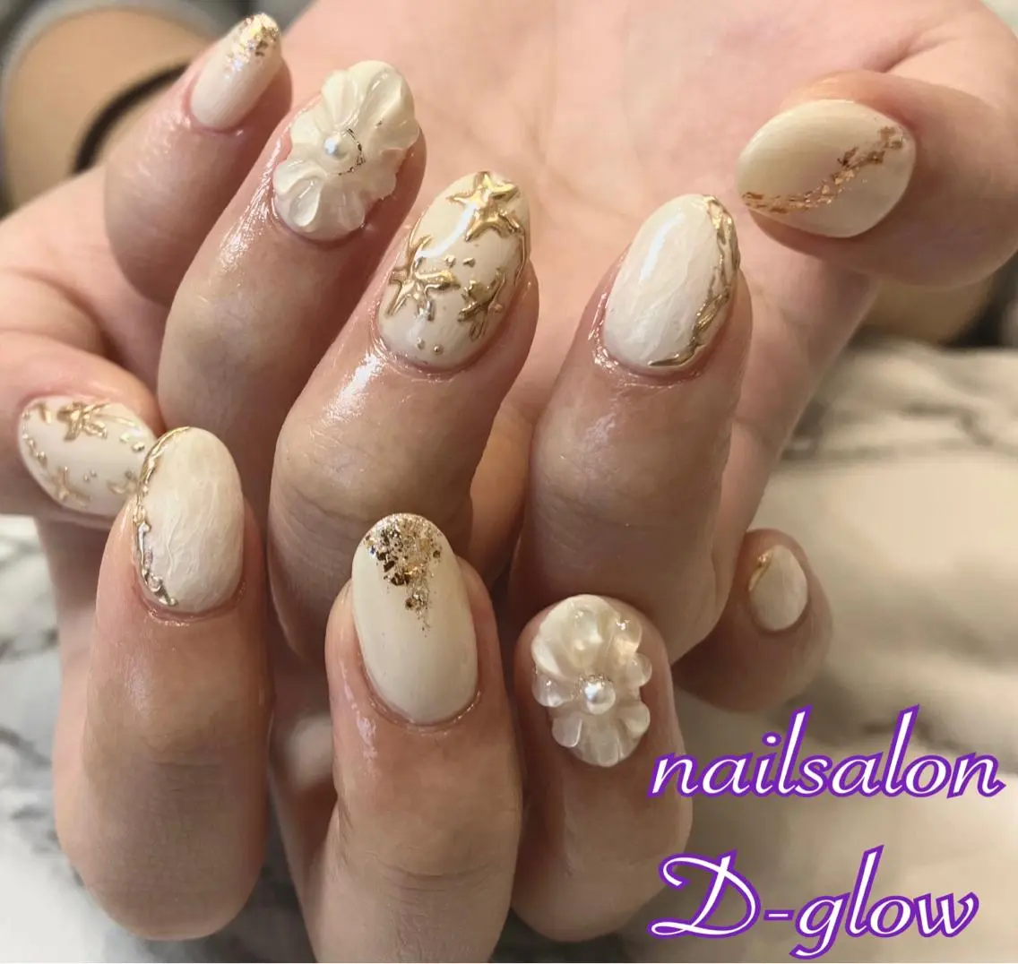 ネイル ハンドネイル ネイルサロン D-glowのネイルデザイン
