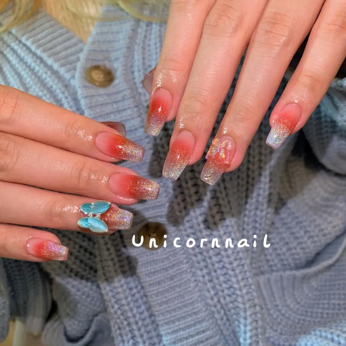 ネイル スカルプネイル Unicorn Nail 矢場町店のネイルデザイン
