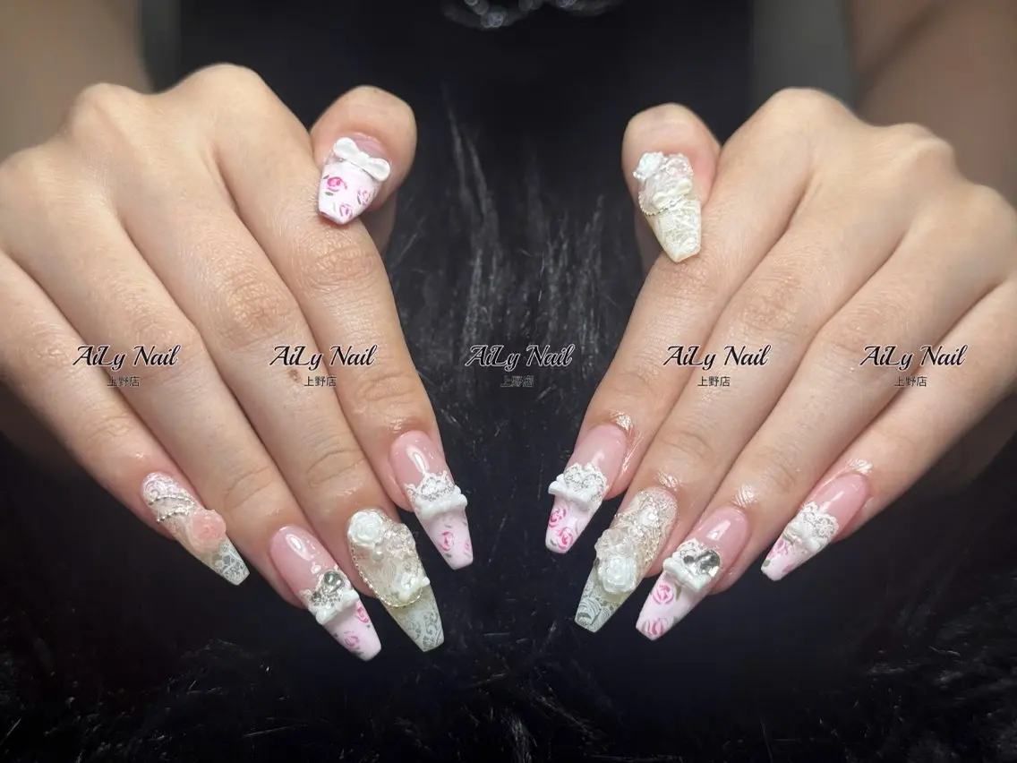 ネイル ボルドー ブラウン 韓国ネイル マグネットネイル ワンホンネイル ハンドネイル AiLy Nail 上野店のネイルデザイン