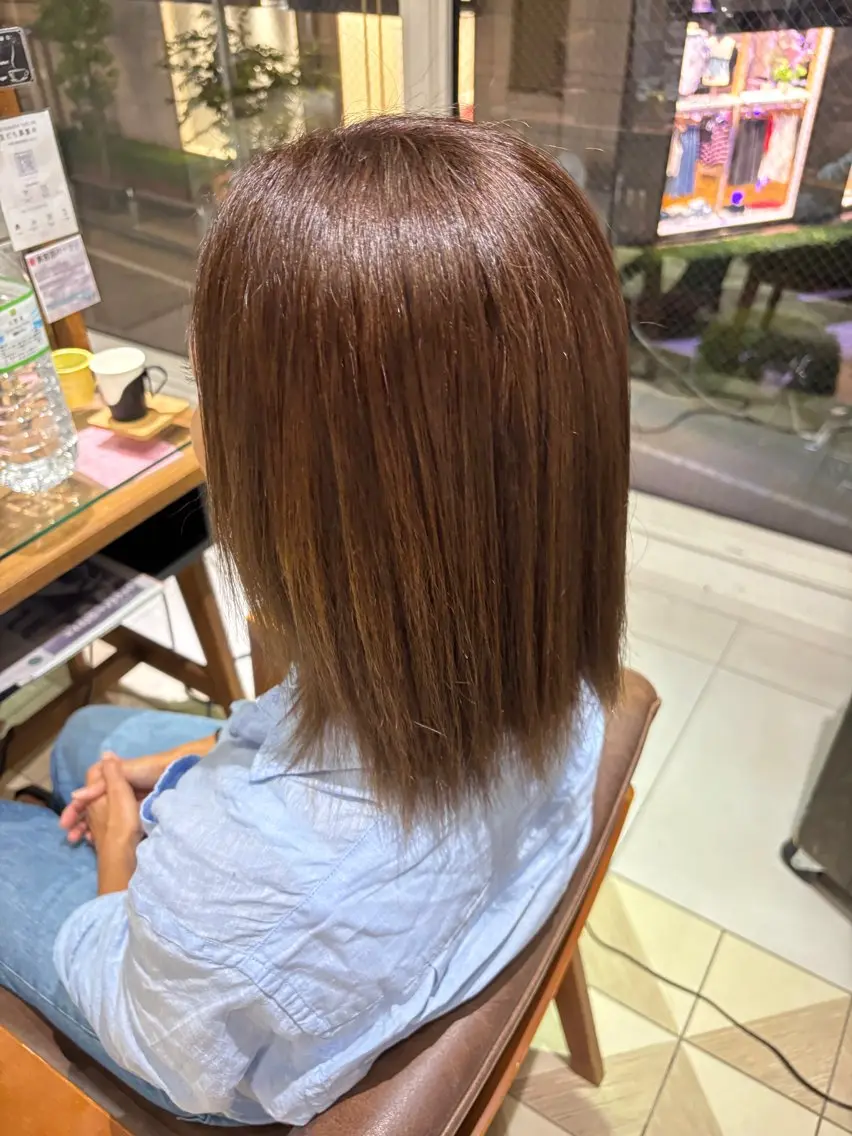 カラー 高橋 虎士朗のヘアスタイル