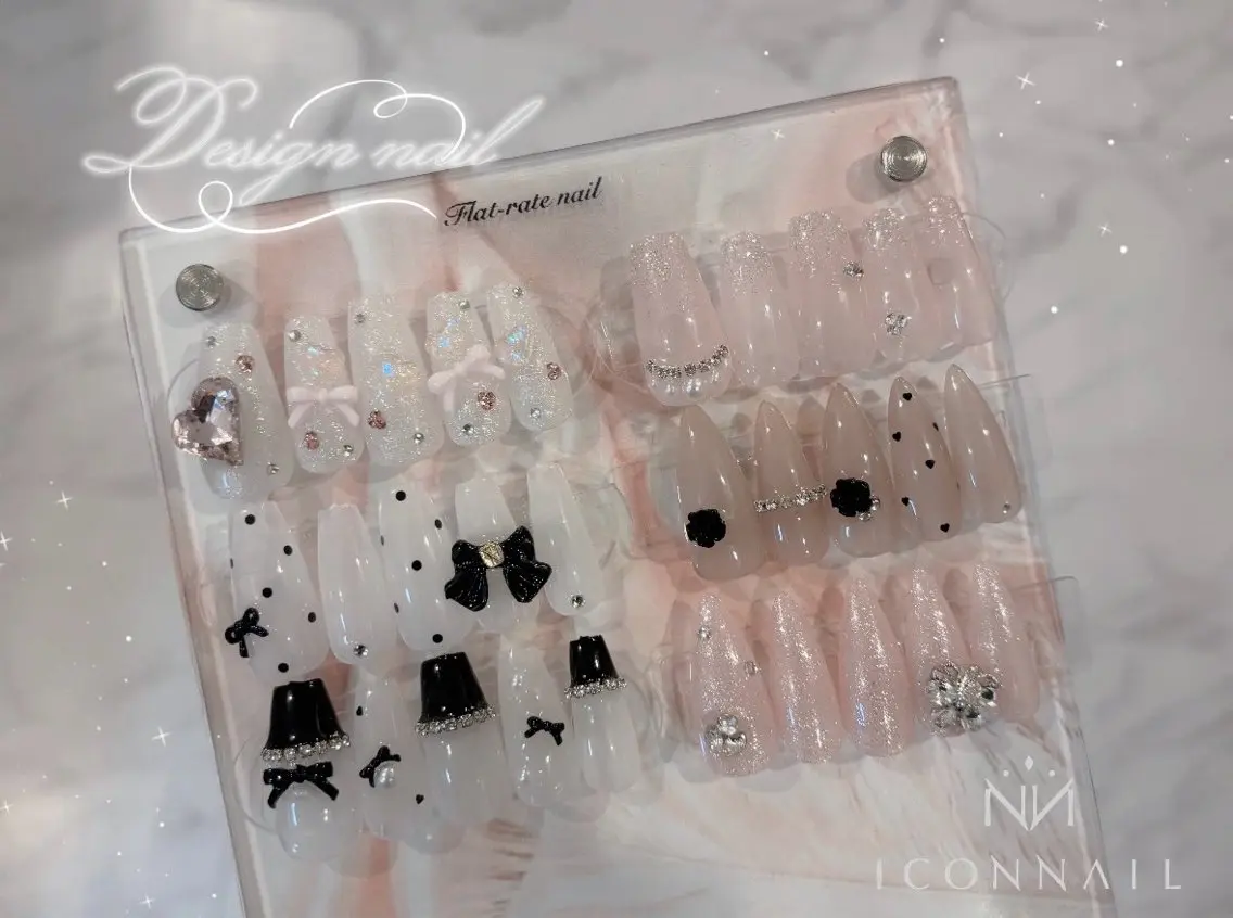 ネイル 長さ出し ネイルチップ ハンドネイル 🦋MAI🦋 ICON NAILのネイルデザイン