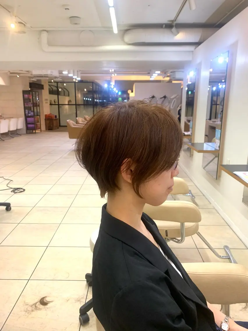 💎カット＋ショートシングルカラー💎の写真