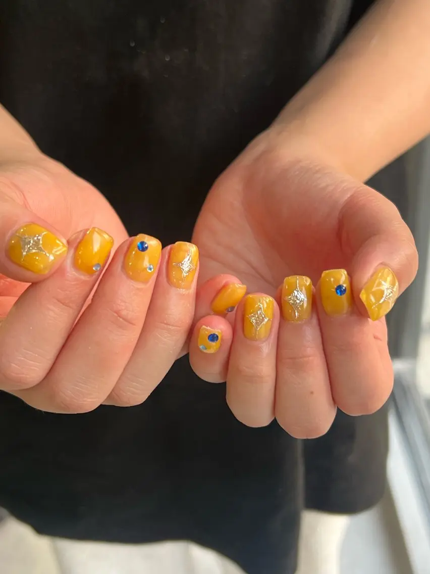 ネイル ハンドネイル Hata nail 🎀個性派ニュアンスのネイルデザイン