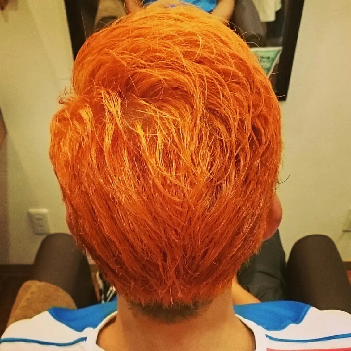 ショート メンズ カラー 川端 智治のヘアスタイル