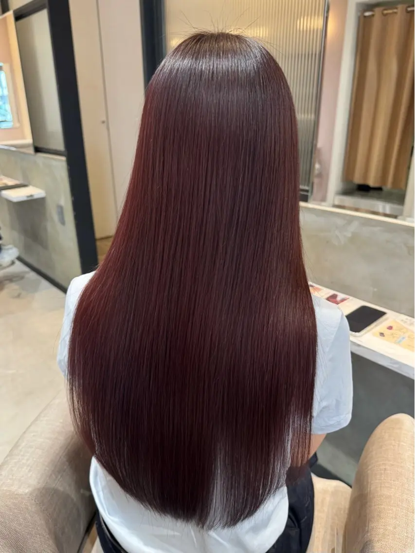 ロング カット ヘアカラー ✨髪質改善･レイヤー ✨chihiroのヘアスタイル