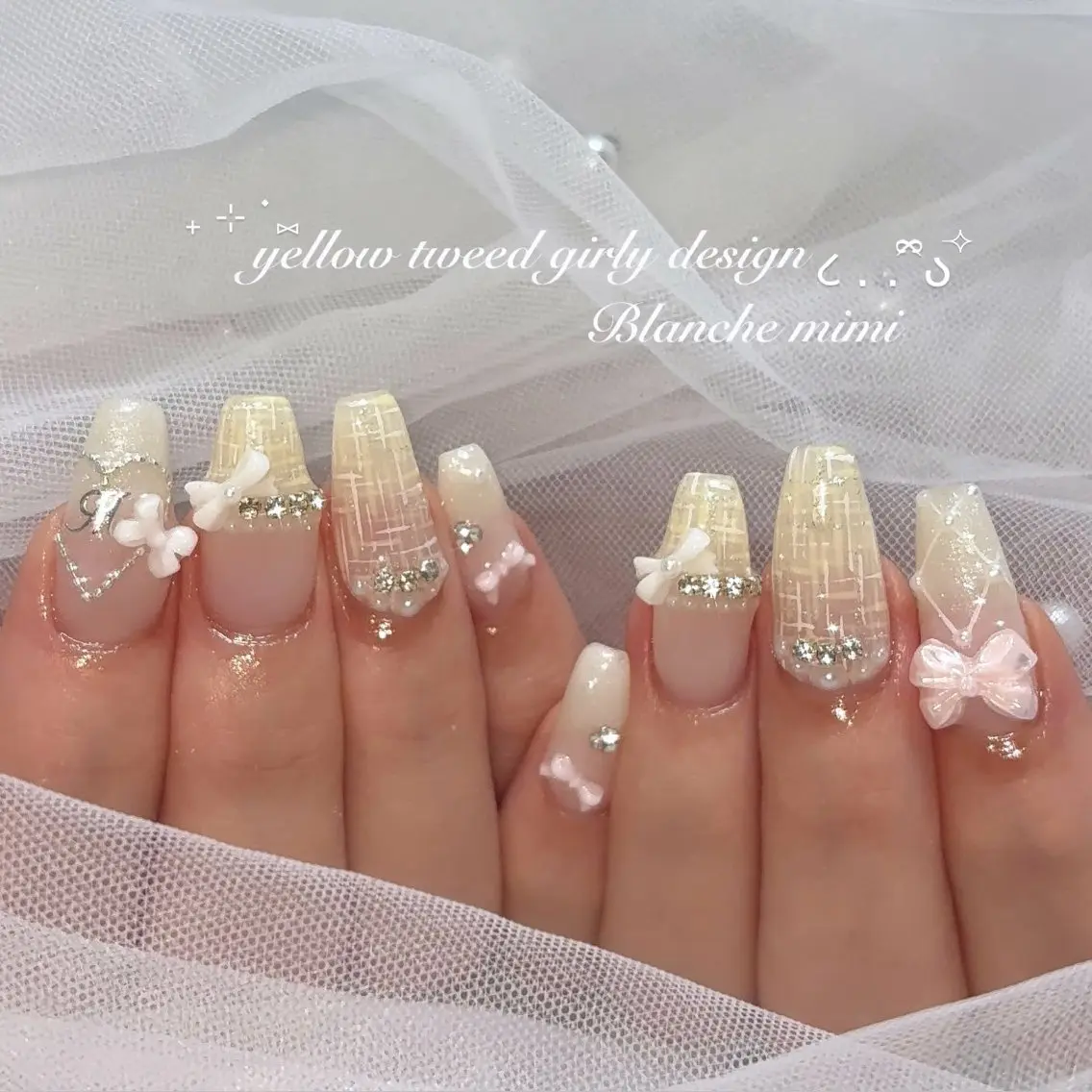 ネイル ハンドネイル Blanche mimi.u_aのネイルデザイン