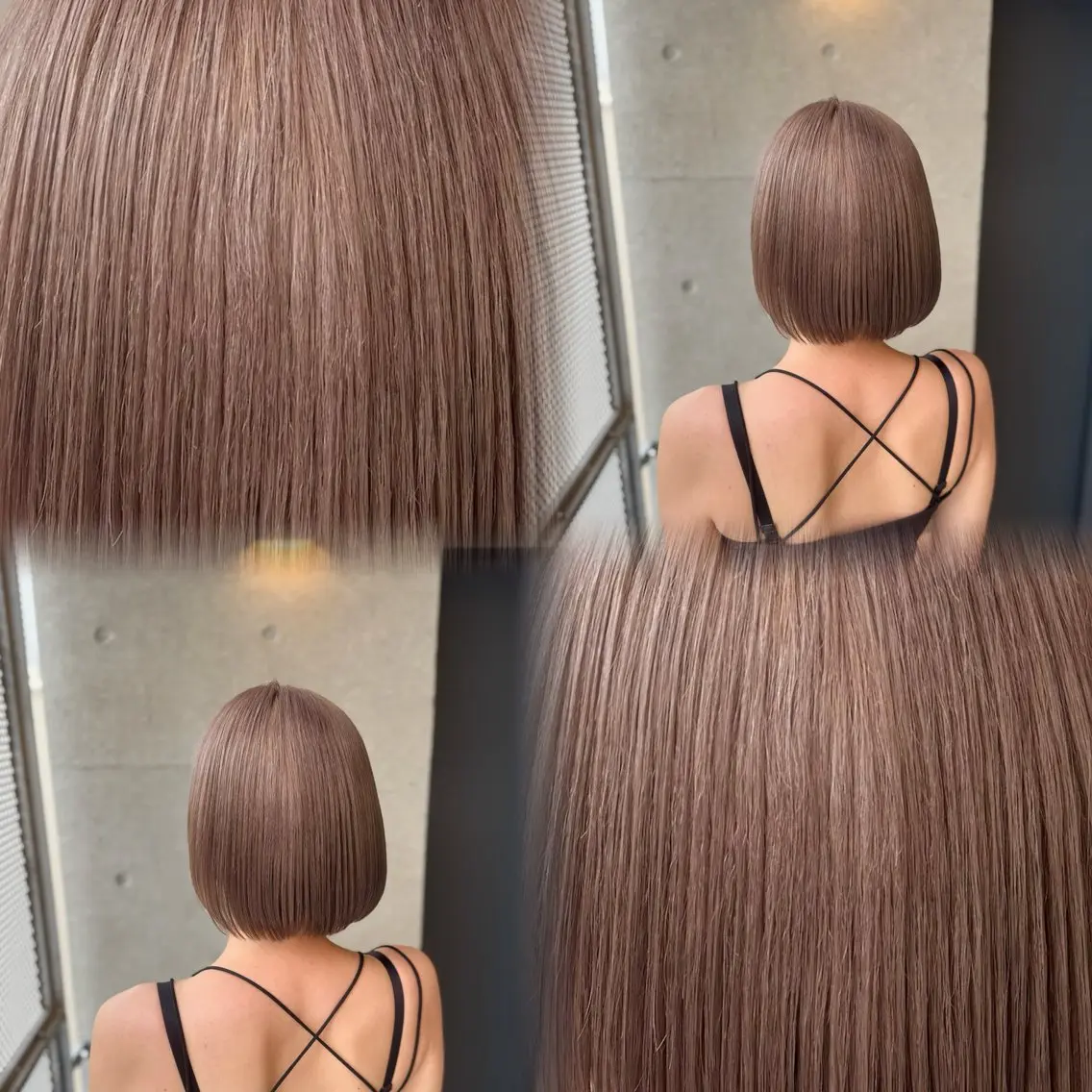 🩵ダブルカラー➕オージュア4stepトリートメント✨の写真
