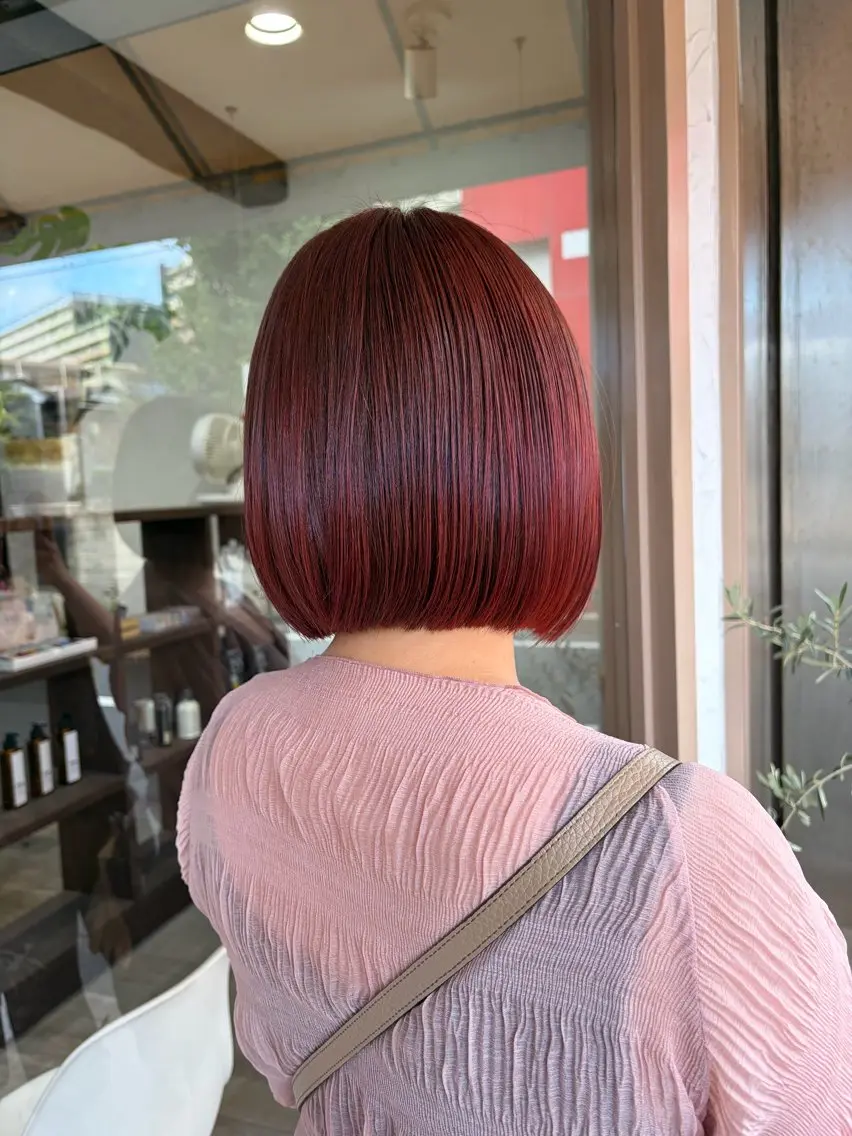 ミディアム カラー カット ヘアカラー トリートメント 自分らしさが見つかる 美容師💐nanaのヘアスタイル
