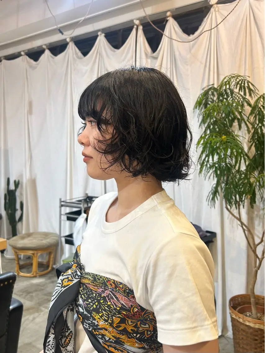 ショート ORe'S HAIR BE　GLaDまなみのヘアスタイル