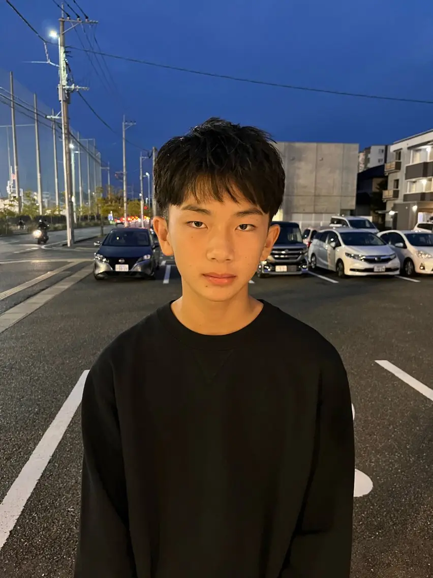 メンズ カット 平間 稔希のヘアスタイル