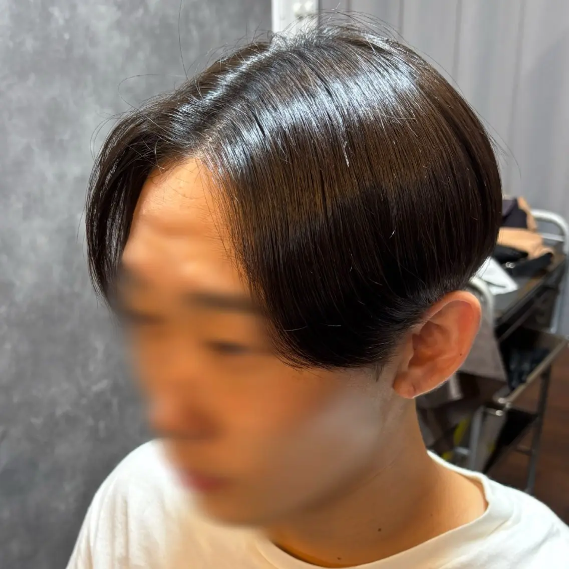 ショート メンズ カット 縮毛矯正 松尾 叶恋のヘアスタイル