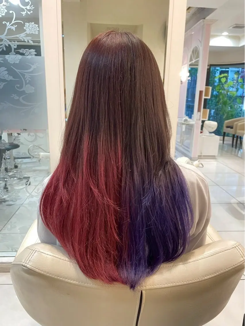 カラー ヘアカラー 🍒モデル募集中🍒 あやかのヘアスタイル