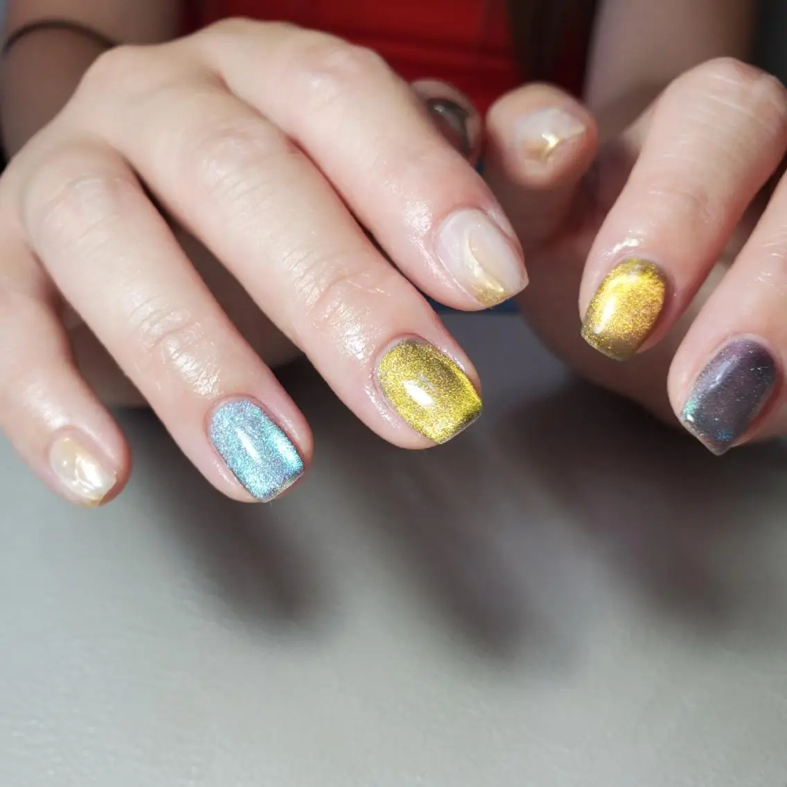 ネイル マグネットネイル nailroom‪ sb‪‪𓈒𓂂𓏸のネイルデザイン