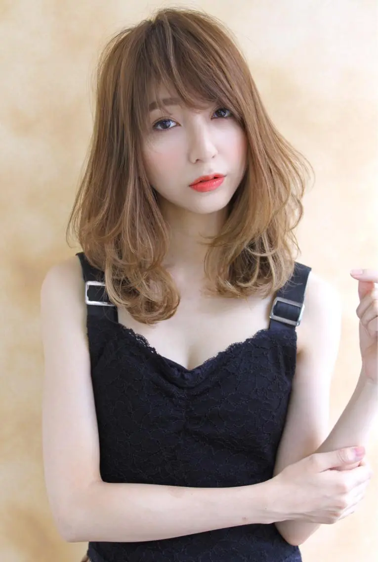 【透け感♪】カット+ダブルカラー+トリートメント✨¥12100の写真