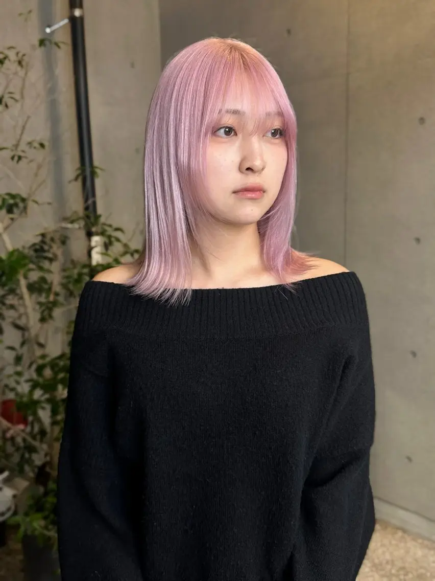 ［ケアブリーチ✨］全頭ブリーチ＋カラー/ロング料金なしの写真