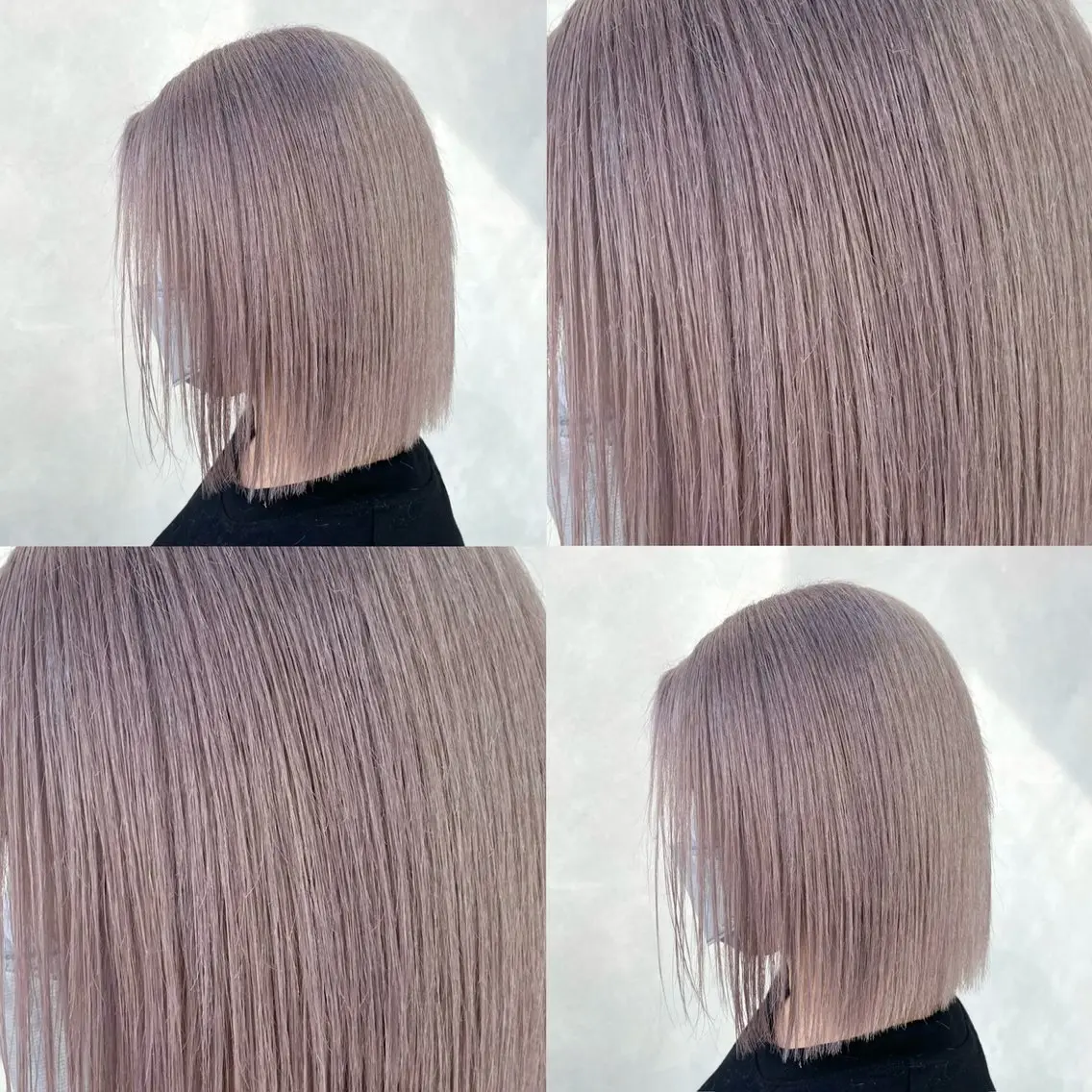 ミディアム カラー 🧸ブリーチ特化/前 髪/しょうじりか🎀のヘアスタイル