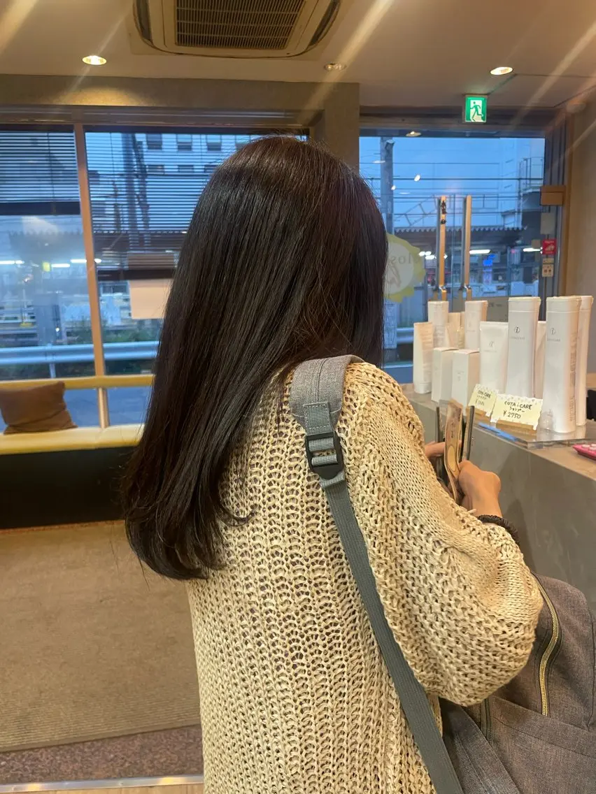 ロング カラー ブラウンカラー 髪質改善/Bloss om🌷高橋沙衣のヘアスタイル