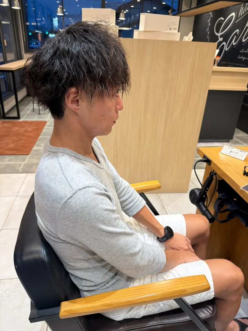 パーマ メンズ カラー特化美容師🩷 マインのヘアスタイル