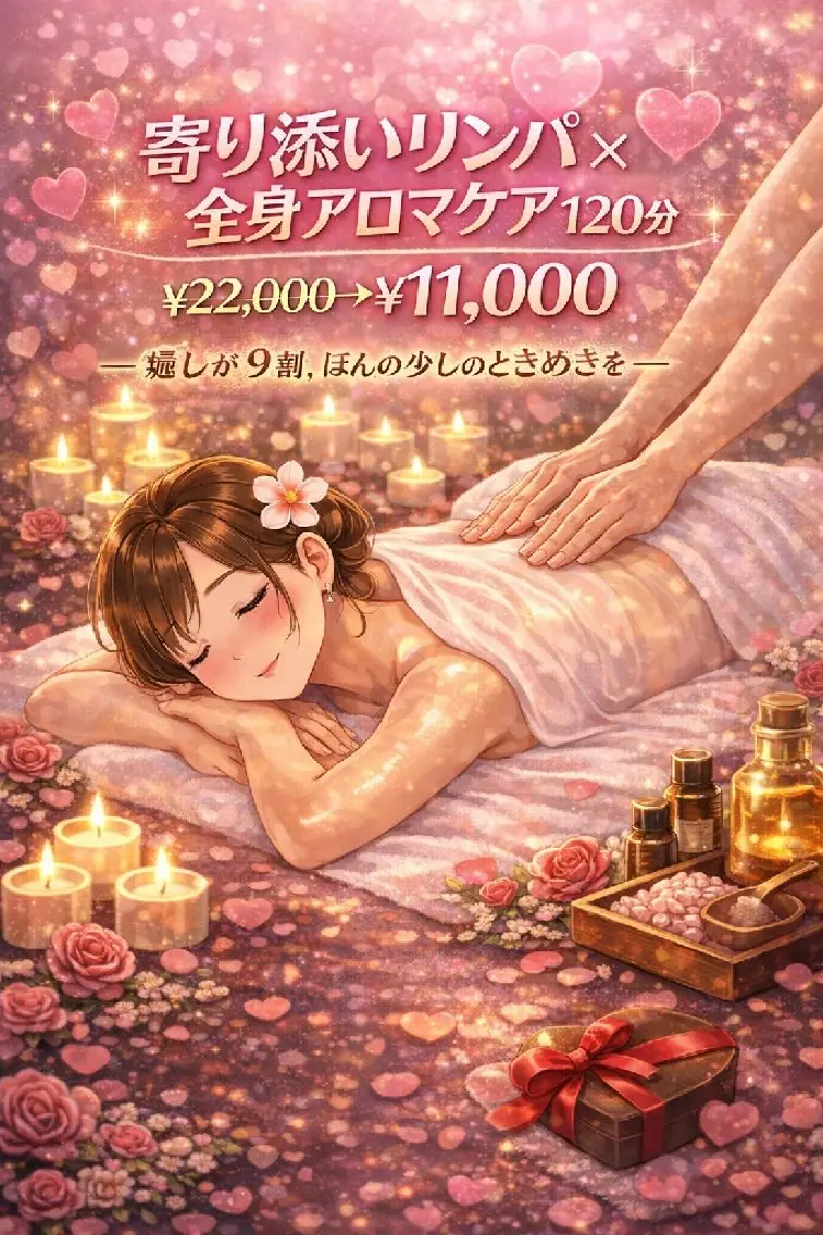 💖癒し×ときめき 💖寄り添い王子さくのエステ・リラクイメージ